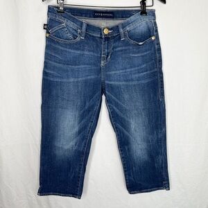 Rock & Republic / Roskilde Denim Mid Rise Capris / Size 8